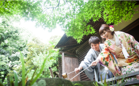 指定ロケ地撮影プラン 撮影風景